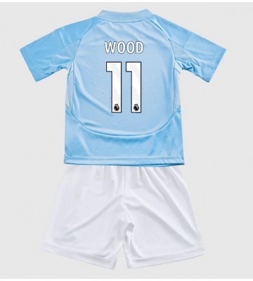 Nottingham Forest Chris Wood #11 Tredje Tröja Barn 2024-25 Kortärmad (+ Korta byxor)
